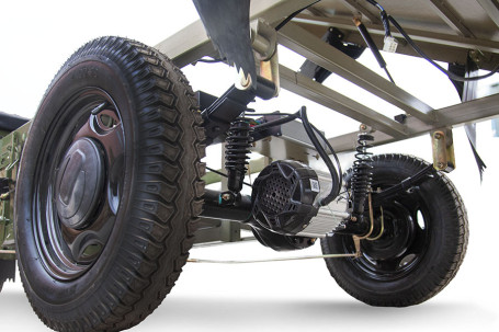 Трицикл электрический Rutrike D4 Next 1800 60V1500W (серый)