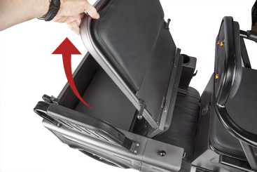 Трицикл электрический Rutrike Gelbert Tuban (48/60V, 600W, серый)