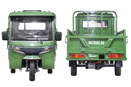  Трицикл электрический Rutrike Фактор 2600 60V2000W (темно-синий матовый)