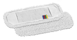 Моп с карманами TTS Microriccio (микрофибра, 40х14см, белый)