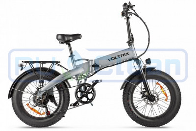 Электровелосипед VOLTRIX City FAT 20 (серебристый)