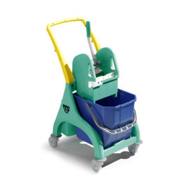 Тележка одноведерная TTS NICK (25л, отжим TEC, зеленый)