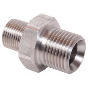 Переходник 1/4"ш-3/8"ш PA (600бар, нерж)