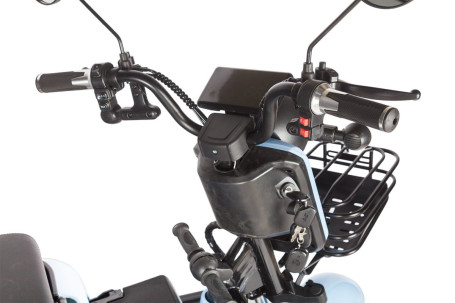 Трицикл электрический Rutrike Gelbert Vega (48/60V, 600W, зеленый) (0000136-3065)