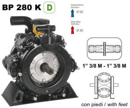 Мембранный насос Comet BP280 (20 бар, 248 л/мин, ВОМ 1"3/8)