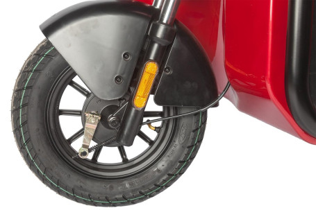 Трицикл электрический Wanshida LC-F200 60V 1000Вт (зеленый)