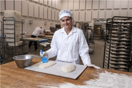 Кисточка кулинарная Vikan (70мм, мягкий, синий)