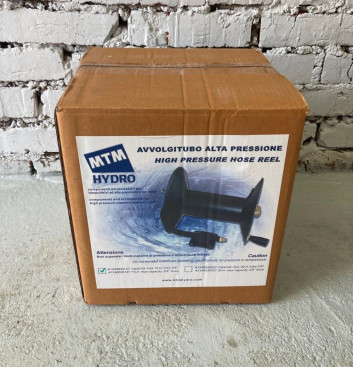 Катушка высокого давления MTM HR28 (280бар, 60м, пластик/сталь)