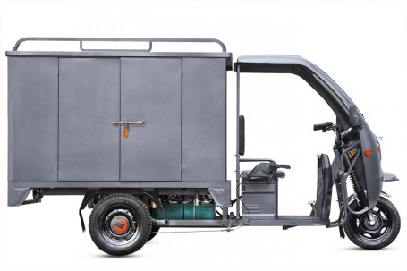 Трицикл электрический Rutrike КАРГО 1800 60V/1000W (серый)