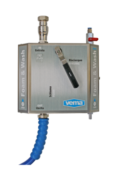 Пенная станция VEMA Foam &amp; Wash B.P (2-8бар, сж.возд, 1 хим.ср, с аксесс)
