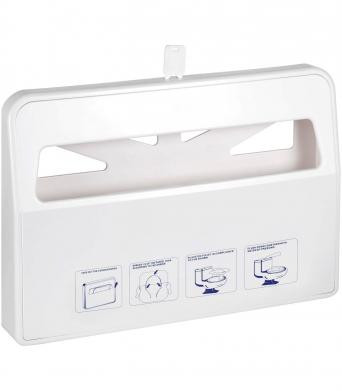 Диспенсер накладок для туалета Nofer 04026.2.W (пласт, белый)