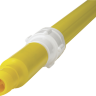 Ручка телескопическая Vikan (d32мм, желтый, подв. воды)