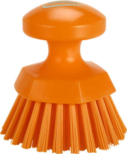 Щетка ручная круглая Vikan (d110мм, оранжевый)