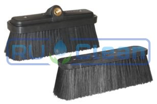 Запасная часть щетки-держатель с черной конской щетиной 77мм