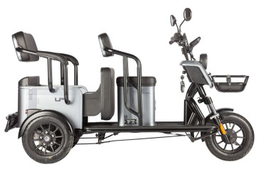 Трицикл электрический Wanshida UM+ 60V 1000Вт (красный)