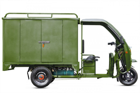 Трицикл электрический Rutrike КАРГО 1800 60V/1000W (зеленый)