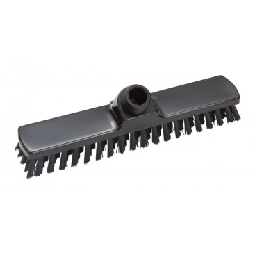 Щетка-скраб для пола Haug Bursten (280х50х90мм, жесткая, черный)