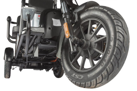 Трицикл электрический Wanshida UM+ 60V 1000Вт (черный)