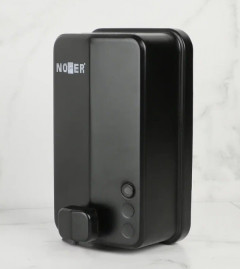 Диспенсер для мыла Nofer INOXevo (нажимной, черный)