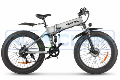 Электровелосипед VOLTRIX Bizon (серебро)