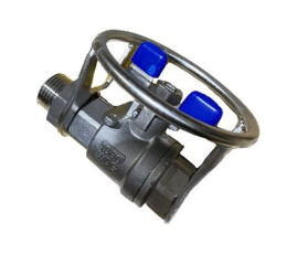 Кран для пены RC (1/2"г-1/2"ш, 70бар, с защитой)