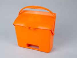 Совок FBK (с крышкой, оранжевый)