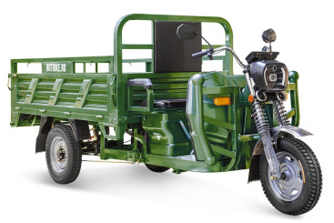 Трицикл электрический Rutrike Титан NEXT 2000 60V1500W (темно-зеленый)