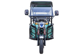 Трицикл электрический Rutrike Рикша 60V1000W (зеленый)