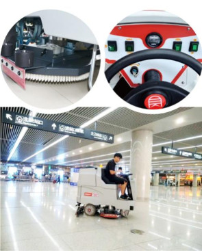 Поломоечная машина Bennett Dragoon D200-100d Pro (226Ач, Gel)