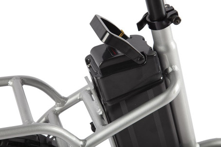 Электровелосипед VOLTECO FLEX UP! (серебристый)