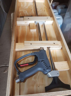 Пистолет высокого давления RL1000 (640мм, 3/8г-1/4г, нерж, 1000бар, 40л/мин) PA