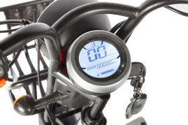 Трицикл электрический Wanshida HOT HATCH (60V, 650W, черно-синий)