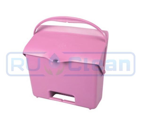 Совок FBK (с крышкой, розовый)