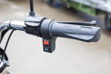 Трицикл электрический Rutrike Титан NEXT 2000 60V1500W (синий)