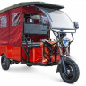 Трицикл электрический Rutrike Рикша 60V1000W (красный)
