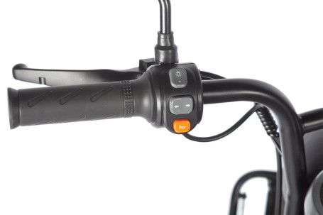 Трицикл электрический Wanshida HOT HATCH (60V, 650W, черно-зеленый) (0000288-3072)