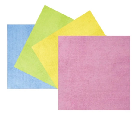 Салфетки Scalet (Steel-T) (38х38см, красный, 1шт) (TKP401010.1)