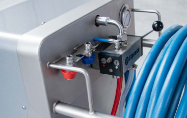 Мобильная станция Elpress MLDC-Q RF AIR (20бар, 2.2кВт, пена/смыв, встр.компр)