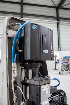 Мобильная станция Elpress MLDC-Q RF AIR (20бар, 2.2кВт, пена/смыв, встр.компр)