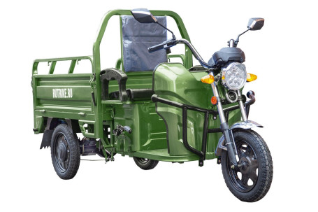 Трицикл электрический Rutrike Круиз 60V/1000W (зеленый)