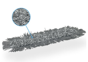 Моп Vikan Damp 43 (40см, карман, серый)