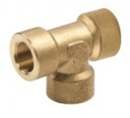 Тройник 3/8&quot;г-3/8&quot;г-3/8&quot;г (400бар, латунь) Tecomec