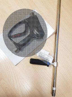 Копье с рукояткой (80см, 1/2"ш/1/2"г, 500бар, нерж, для 84-RL 204) PA