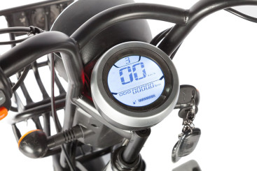 Трицикл электрический Wanshida HOT HATCH (60V, 650W, черно-белый)