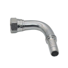 Фитинг высокого давления JIS (DN10, М14х1.5г, 90гр, оцинк) Robin