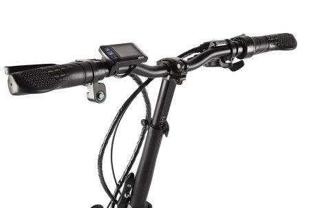 Электровелосипед VOLTECO FLEX UP! (черно-оранжевый)