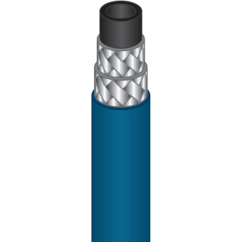 Шланг пищевой AquaStrong (400бар, 2SN, DN08, DIN EN 853, м.пог.)