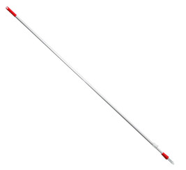 Рукоять алюминиевая Haug Bursten (2180х4000мм, Д 22/25мм, телескоп., красный)