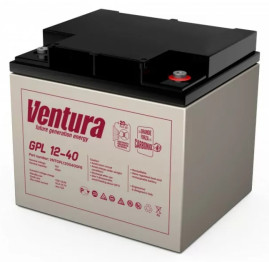 Тяговый аккумулятор Ventura GPL 12-40 (12В, 47Ач, AGM)