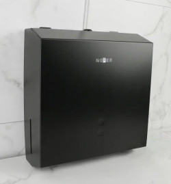 Диспенсер для бумажных полотенец Nofer (черный)